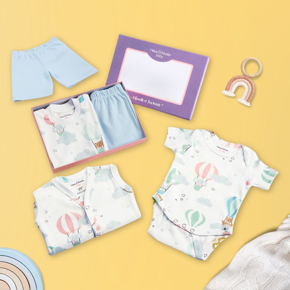 Hot Air Ballon Apparel Set- Pack of 5