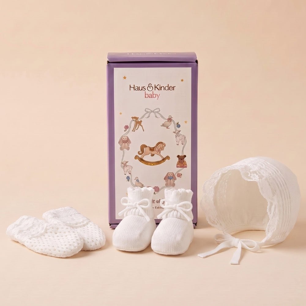 First Embrace Gift Box – Newborn Classic Edition (0–6M) - Gift Box | haus & kinder