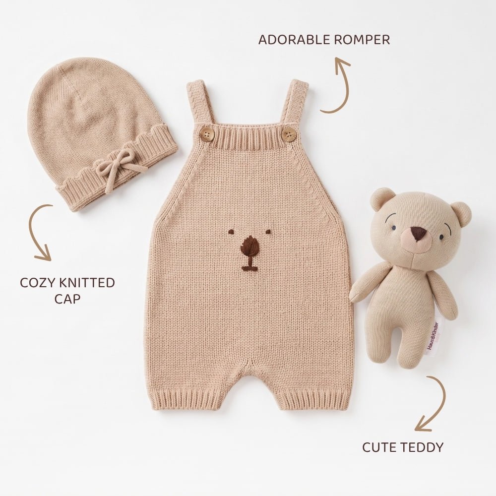 Homecoming Gift Box – Little Bear Newborn Set (0–6M) - Gift Box | haus & kinder