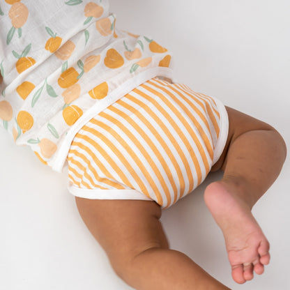 Breeze Baby Vests And Nappies Set- Tropical Twist