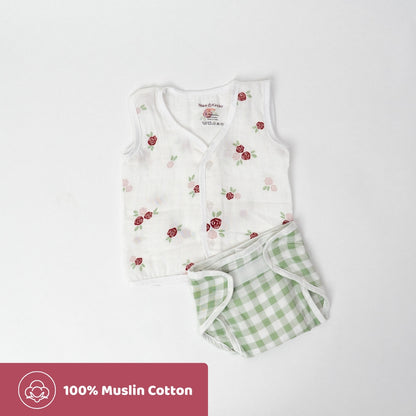 Breeze Baby Vests and nappies set- Blooming child