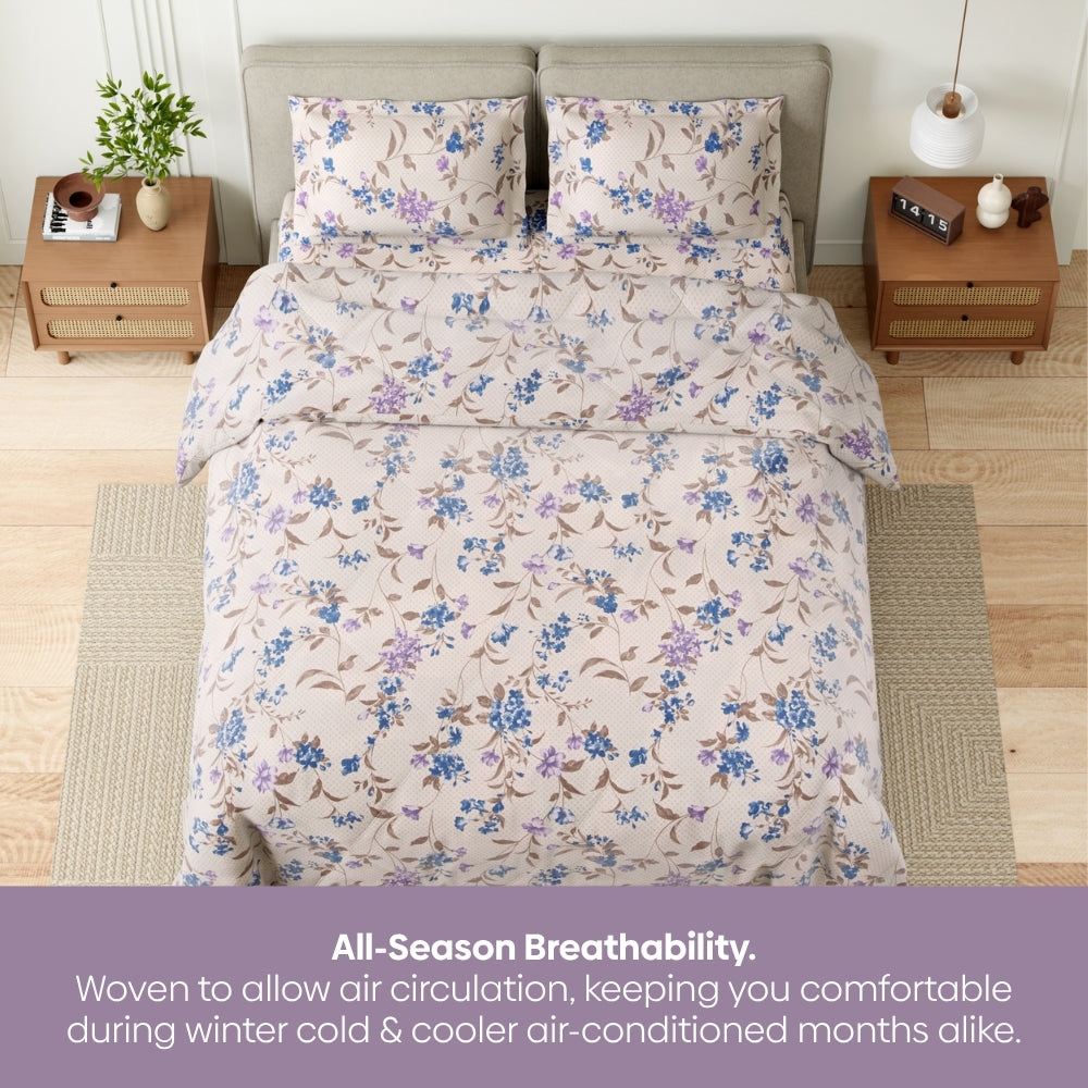 Lilac Serenity Bed in a Bag, Pack of 4