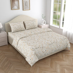 Emrald Super Soft Microfiber Set of 4- Bed In A Bag, Ivory - Bedsheets | haus & kinder