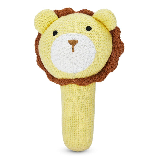 Rattle- Leo, Yellow