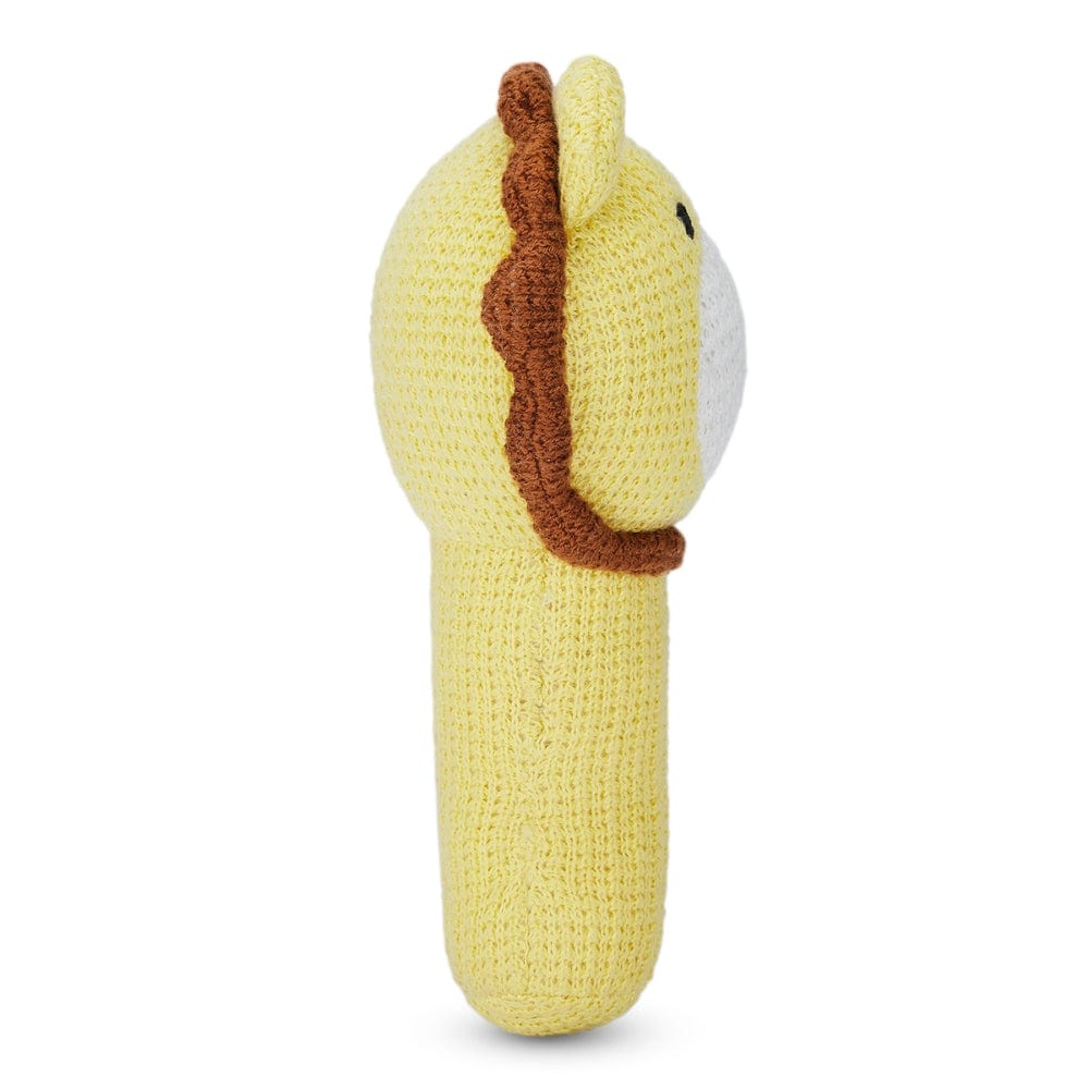 Rattle- Leo, Yellow
