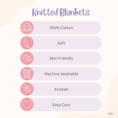 Sea Pals Knitted Summer/AC blanket