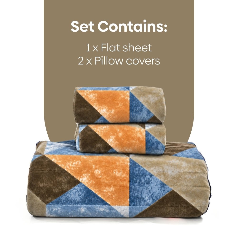 Sage Symphony, Cozy Winter Flannel Blanket - Flannel Blanket | haus & kinder