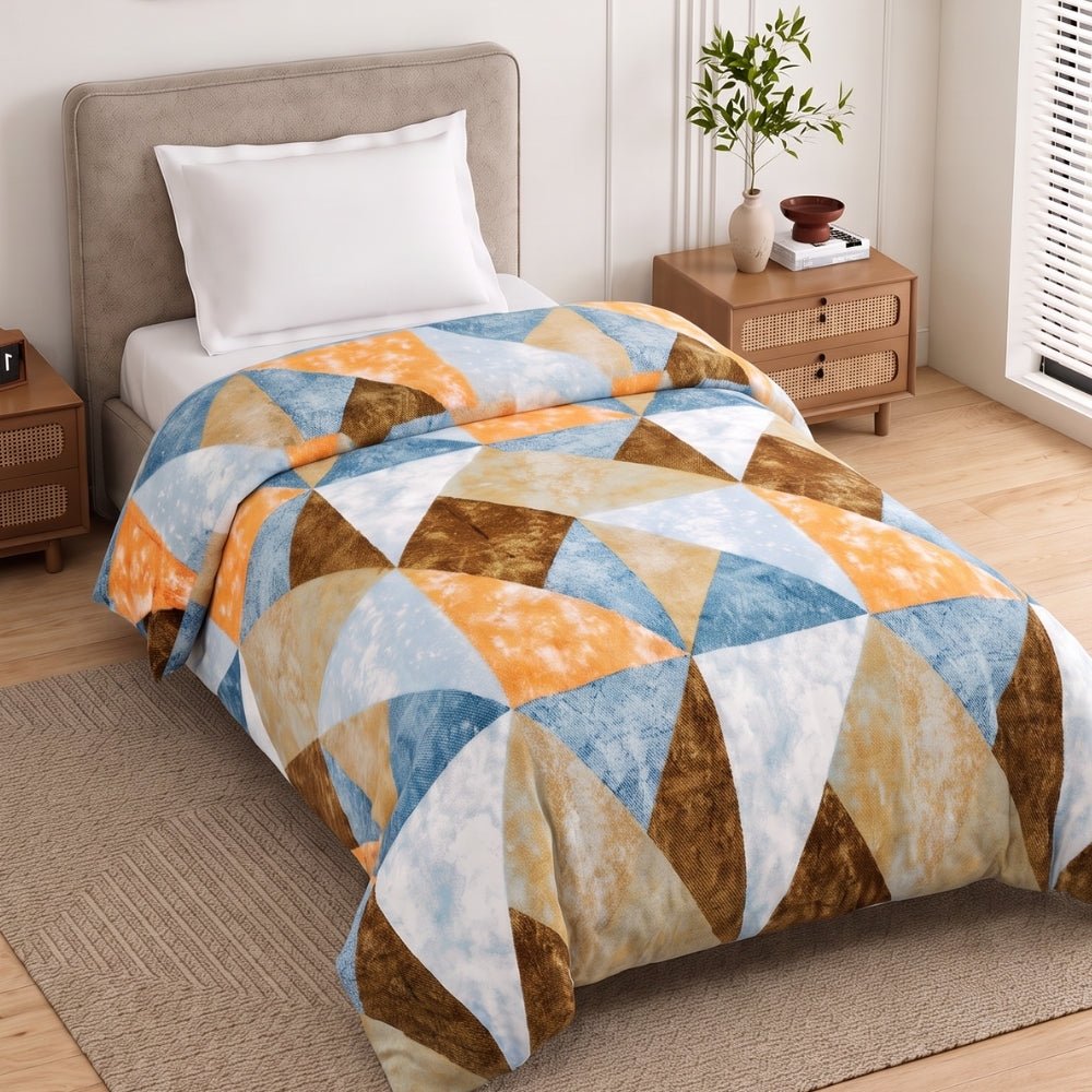 Sage Symphony, Cozy Winter Flannel Blanket - Flannel Blanket | haus & kinder