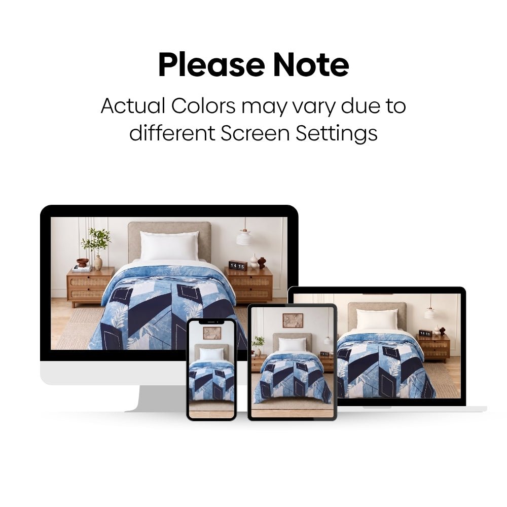 Frosted Fern, Cozy Winter Flannel Blanket - Flannel Blanket | haus & kinder