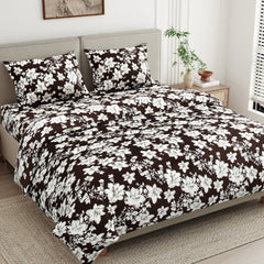 Soft Embrace Winter Bedsheet, Vintage Bloom - Winter Bedsheet | haus & kinder