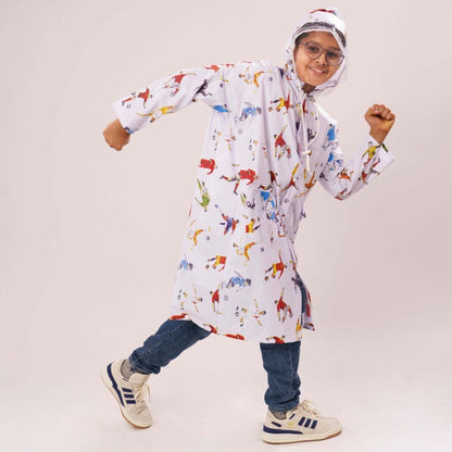 CR7 Storm Kids Printed Raincoat 6-10 yrs