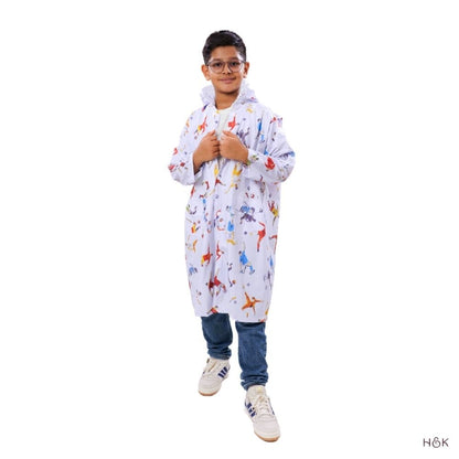 CR7 Storm Kids Printed Raincoat 6-10 yrs