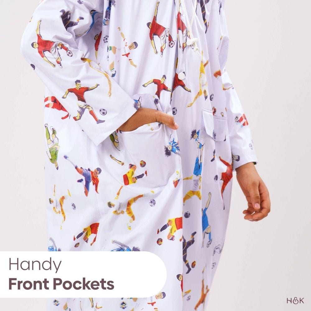 CR7 Storm Kids Printed Raincoat 6-10 yrs