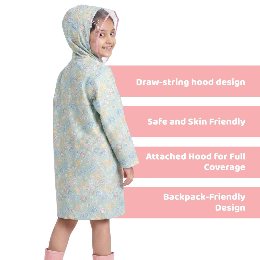 Safari Stamps Raintcoat With a Hood (6-10Yr)