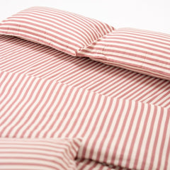 Akatsuchi Stripe 100% Cotton Double Bedsheet, 186TC - Double Size | haus & kinder