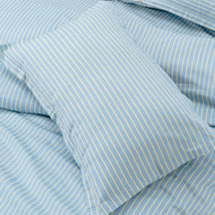 Seiran Stripe 100% Cotton Double Bedsheet, 186TC - Double Size | haus & kinder