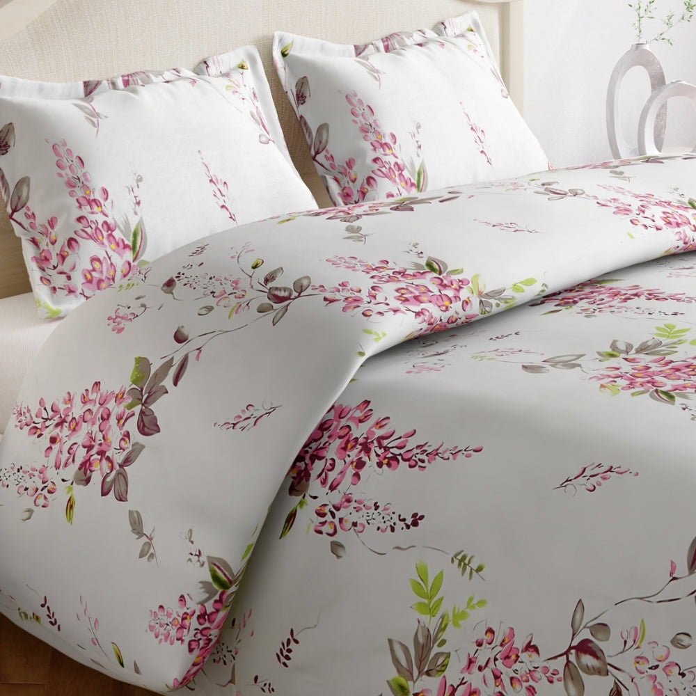 Garden Floral Magic 100% Cotton Double Bed Size,186 TC