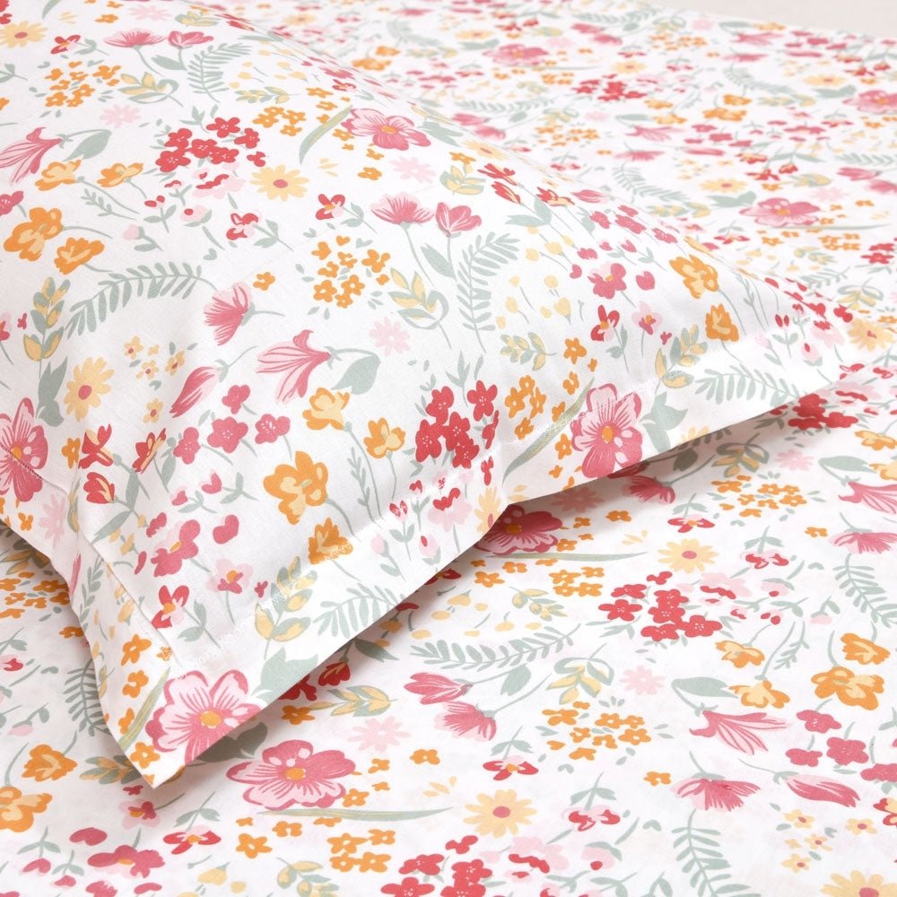 Utopia 100% Cotton King Size Bedsheet, 186 TC, Multi - Bedsheets | haus & kinder