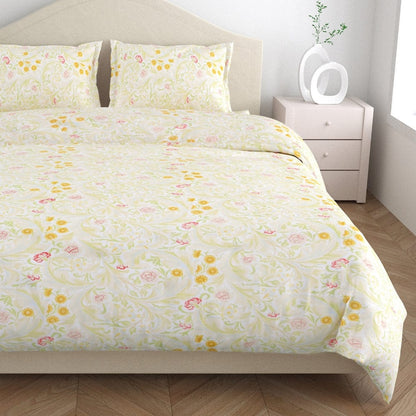 Ultra Soft Feel Bedsheet Set, Yellow Blossom Aura