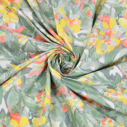 Ultra Soft Feel Bedsheet Set, Multicolor Bloomshroud Print