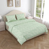 Ultra Soft Feel Bedsheet Set, Green Elysian Petals