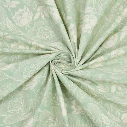 Ultra Soft Feel Bedsheet Set, Green Elysian Petals