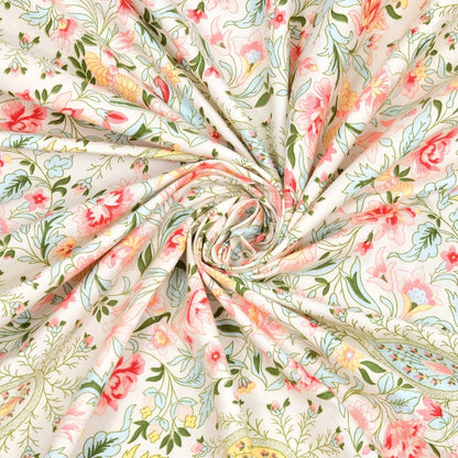 Ultra Soft Feel Bedsheet Set, Multicolor Fleuriscent Print