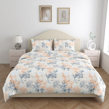Ultra Soft Feel Bedsheet Set, Beige Verdelique Design