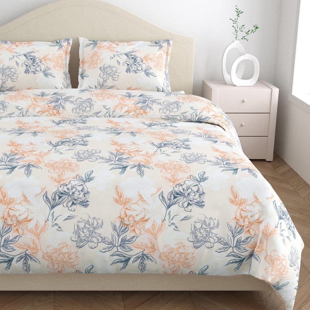 Ultra Soft Feel Bedsheet Set, Beige Verdelique Design
