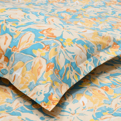 Bloom Soiree Ultra Soft Single Flat Microfiber Bedsheet, Multicolor