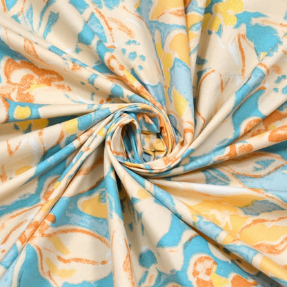 Bloom Soiree Ultra Soft Single Flat Microfiber Bedsheet, Multicolor