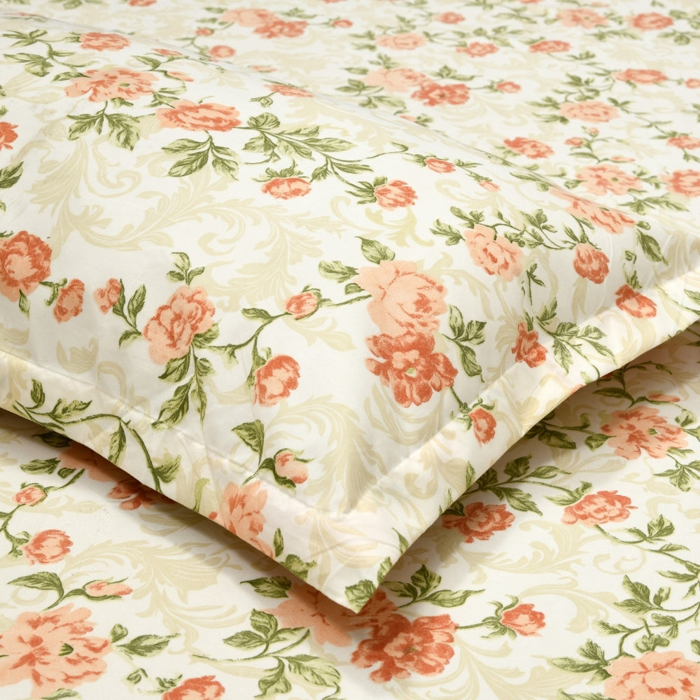 Eden Whirl Ultra Soft Single Flat Microfiber Bedsheet, Multicolor