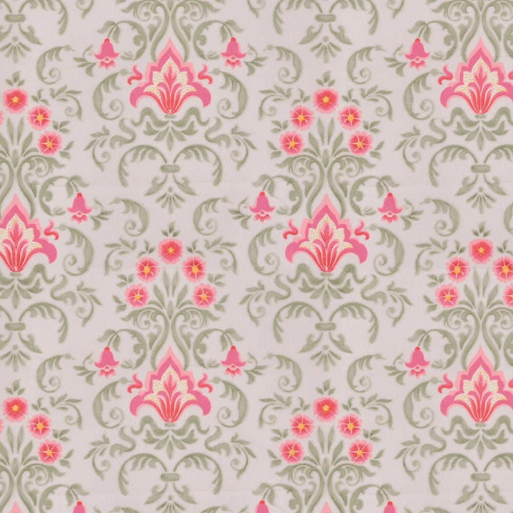 Flora Fantasia Ultra Soft Single Flat Microfiber Bedsheet, Pink