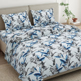 Florence Grove 100% Cotton Double Flat Bedsheet, 144 TC