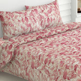 Leafy Oasis, 100% Cotton Double Size Bedsheet, 186 TC
