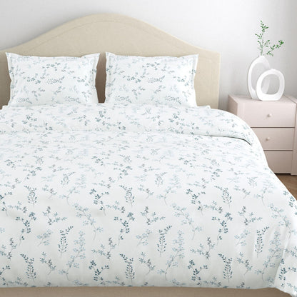 Blossom Nest 100% Cotton Double Size Bedsheet, 144 TC