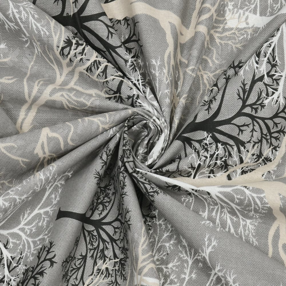 Wildflower Weave 100% Cotton Double Bedsheet, 144 TC