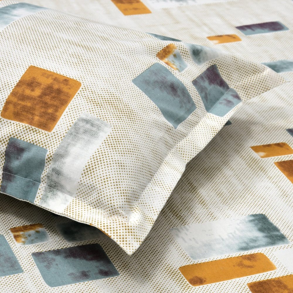 Zarava 100% Cotton King Bedsheet, 144 TC