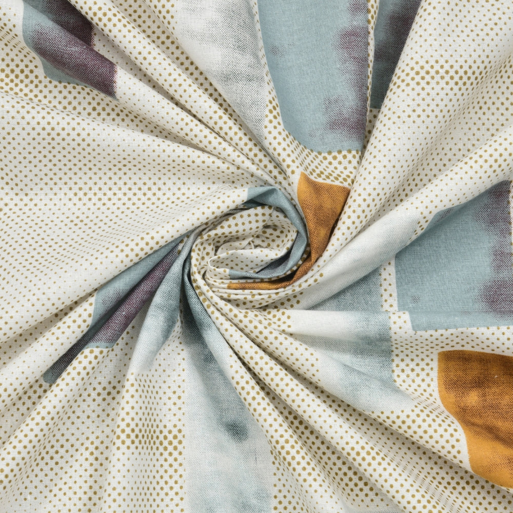 Zarava 100% Cotton King Bedsheet, 144 TC