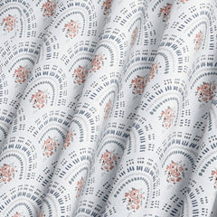 Ring Spun 100% Cotton Double Flat Bedsheet- Breezy Shell - Bedsheets | haus & kinder