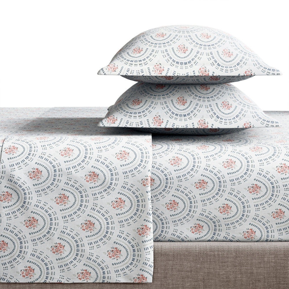 Ring Spun 100% Cotton Bedsheet- Breezy Shell