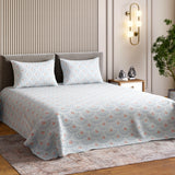 Ring Spun 100% Cotton Bedsheet- Breezy Shell