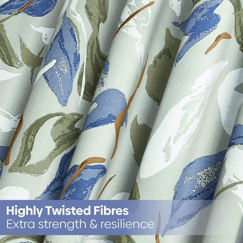 Ring Spun 100% Cotton Bedsheet- Isle Mirage