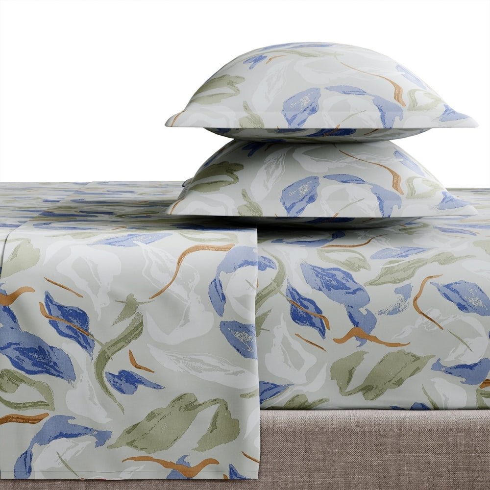 Ring Spun 100% Cotton Bedsheet- Isle Mirage