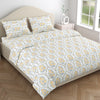 Combed Cotton Double Bedsheet Celebration in Bloom, 186 TC