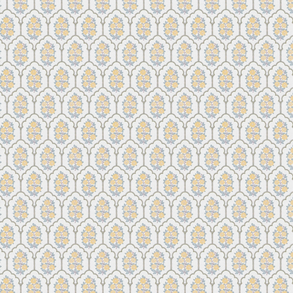 Combed Cotton Double Bedsheet Celebration in Bloom, 186 TC