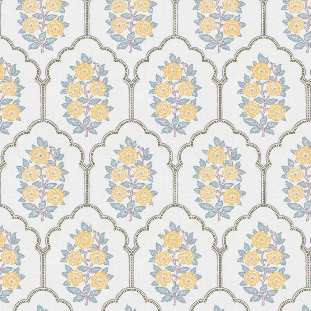 Combed Cotton Double Bedsheet Celebration in Bloom, 186 TC