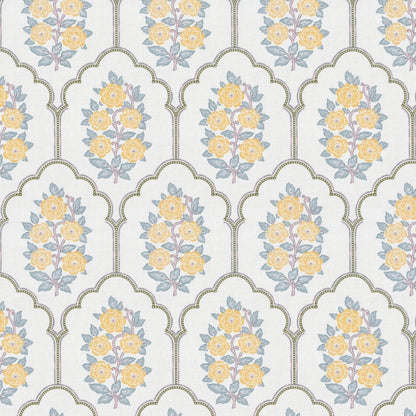 Combed Cotton Double Bedsheet Celebration in Bloom, 186 TC