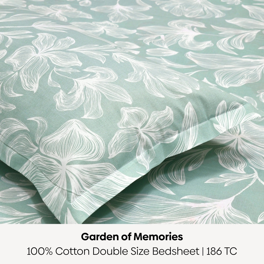 Polyester Printed Blackout Curtains Sepia Blossoms, Multi