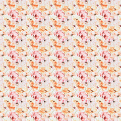 300 TC Satin Royale Bedsheet Seraphine Blossom, Multicolor - King Size | haus & kinder